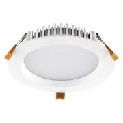 Deco Round Recessed LED Downlight 20W White Aluminium 3CCT / DALI - 21594