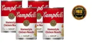 Campbell’s Condensed Homestyle Chicken Noodle Soup, 10.5 oz Can (Set of 4)