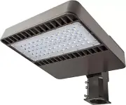 LED Parking Lot Lighting 80w Shoebox Light AC100-277V Part # PL345-80W-A