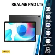Realme Pad LTE 6+128GB Global Ver. Octa Core Android PC Tablet – GREY (Wi-Fi+4G)