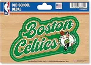 Rico Industries NBA Basketball Boston Celtics Vintage Look 4" X 6" Decal
