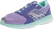 [Saucony] Wind 2.0 Running Shoe, Purple/Turq, 6.5 Wide US Unisex Big_Kid