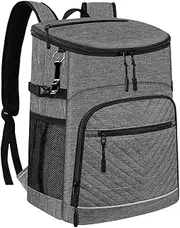 Cooler Backpack Bag - Large Waterproof Insulated Cooler Backpack For Men & Women, Backpack Cooler Lunch Box, Camping Packs For Hiking Shopping Work Picnic Travel