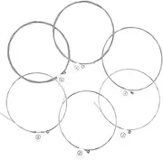 Hoement Metal Bass Strings Set Pack Electric Guitar Strings Nickel Steel Wrapped Practical