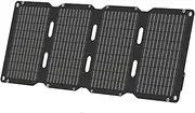 40W Solar Panel, Foldable Solar Charger with 24W USB-A & PD 18 W USB-C Output, Ideal for Outdoor Camping and Roadtrip, for Portable Power Station, Cell-Phone, Pad, Laptop, Camera, etc.…