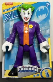 Fisher-Price Imaginext XL DC Super Friends THE JOKER 10" Action Figure Purple