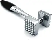 Meat Tenderizer, Dual-Sided Nails Meat Mallet, Meat Hammer Used for Steak, Ch...