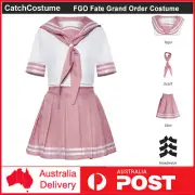 Fate/Grand Order FGO Fate Apocrypha Rider Astolfo Cosplay Costume Sailor Uniform