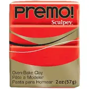 Sculpey Premo Modelling Clay Cadmium Red 57g