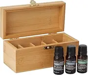 Natio Australia Keepsake Gift Set - Essential Oils Storage Box with x3 10ml Essential Oils - Lavender Essential Oil, Orange Sweet Essential Oil & Relax Essential Oil Blend - Made in Australia