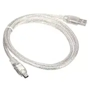 cablecc USB Male to Firewire IEEE 1394 4 Pin Male iLink Adapter Cord Cable fo...