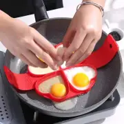 Egg Pancake Ring Nonstick Pancake Maker Mold Silicone Cooker Omelet Moulds