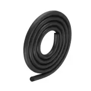 Foam Rubber Weather Seal Strip EPDM Rubber Round Seal Strip 9mm Dia x 6m Long