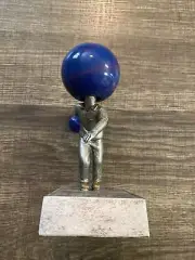 Resin Bowling Bobblehead Trophy