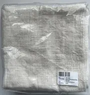 Crate & Barrel Matthew Mudcloth 6 PCs Napkin By Leanne Ford 20x20” Off White