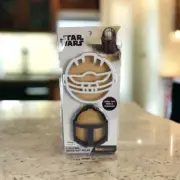 Star Wars The Mandalorian Breakfast Mold Rings for Eggs & Pancakes 2pc Set NEW