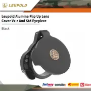 Leupold Alumina Flip Up Lens Cover Vx-r And Std Eyepiece Black #le59055