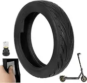 1PCS 60/65-6.9 Tubeless Tire with Valve with Built-in Live Glue Repairable for Segway Ninebot Max G2 Scooters 10 inch Self Repairing Non-Slip Tire