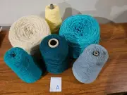 KNITTING MACHINE OR HAND KNITTING YARN BULK SALE LOT* (A) BARGAIN BAGS