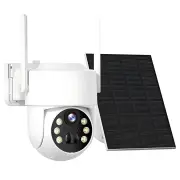 Hiseeu WTD714 4MP 2K HD Solar PTZ WiFi Security Camera PIR Motion Detection Color Night Vision Two-Way Audio IP66 Waterp