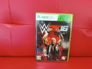 新北市板橋超便宜可面交賣XBOX360原版片~~WWE2K16 美國勁爆職業摔角~~實體店面可面交