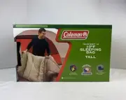 Coleman 10 Degree Tall Sleeping Bag NEW