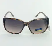 NORTHCREST NEW Fashion Brown W/ Leopard Print Sunglasses For Women, 100% UVA/UVB