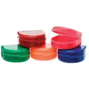 Keystone Bo-Box Orthodontic Retainer Cases Assorted Colors 100 boxes REF 0921523