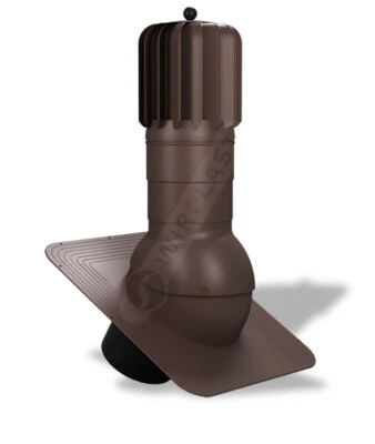 Attic Wind Shingle Roof Vent Non-Insulated Exhaust Ventilator Brown NEW