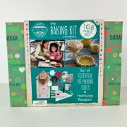 108-Piece Pie Baking Kit By HearthSong Ages 4+ With Mini Pies & Recipes