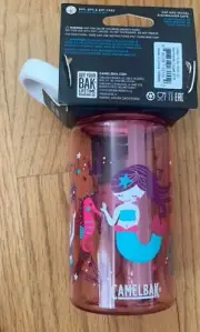 Camelbak Eddy+ 14oz. Leak Proof Water Bottle - Mermaid and Seahorse