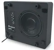Rockville Slim Shaker 10" Under or Behind Couch Home Theater Powered Subwoofer