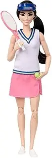 Mattel - Barbie Careers Made to Move Tennis Player Doll with Racket and Ball