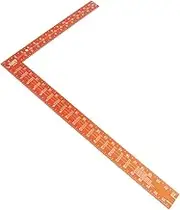 Klein Tools 935FSQ Framing Square, 24-Inch x 16-Inch, L Shape Carpenter Woodworking Tool with Laser Etched Rafter Tables and Octagon Scales
