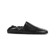 [Khaite] Khaite-Black Banks Goat Leather Ballerinas-Donna 37 IT