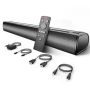Feleman Sound Bar TV Pc Speaker Bluetooth compatible Music/Game/Movie Mode