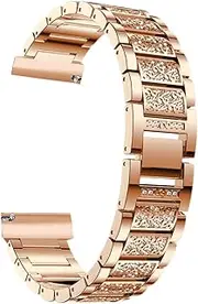 CHILDWEET Unique Metal Watch Band Replacement Watchband Fashionable Watch Accessories Comfort Fit for Daily Use