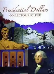 WHITMAN Presidential Dollars Collector's Folder #2179