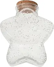 Luxshiny Luminous Wishing Bottle Creative Transparent Glass Bottle for DIY Projects for Messages Decor and Objects Smooth Base for Stability and Easy Use