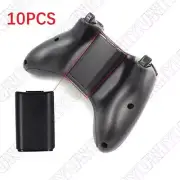10 x Black Plastic Battery Covers Replacement For XBOX 360 Wireless Controller