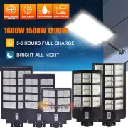 Solar Wall Lights Pathway Motion Sensor 1152 LED Bulb Outdoor Lamp Waterproof