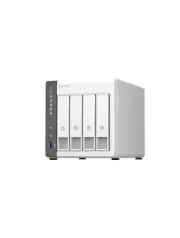 TS-433-4G-US 4 Bay NAS with Quad-core Processor, 4 GB DDR4 RAM and 2.5GbE Net...
