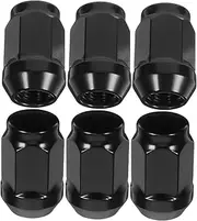 BUGUUYO 10pcs Chrome Lug Nut Covers Wheel Nut Protectors Corrosion Resistant Caps for Car Hubs Durable Wheel Accessories for Various Vehicle Models Salt Spray Tested for Longevity