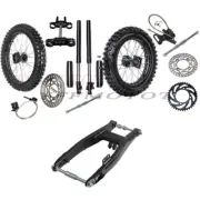 17'' + 14'' Wheel Tyre Rim Front Fork Triple Tree Swing Arm for CRF KLX Pit Bike