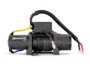 SuperATV 4500lb Ready-Fit Winch for Polaris RZR XP 1000/See Fitment