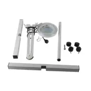 5X Magnifying Lamp with Light Desktop Stand Beauty Magnifier Glass Lens