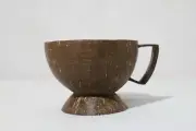 Coconut Shell Cup Natural Eco Friendly Handmade 100% Ceylon Coffee Tea New
