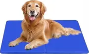 WEASHUME Dog Cooling Mat Self Cooling Gel Pad Dog Cool Mat Pressure Activated Gel Cooling Pads for Dogs and Cats Durable Pet Cool Mat Non-Toxic Gel Cold Bed for Kennel Crate Large 50×90cm