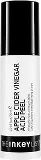 [THE inkey LIST] Apple Cider Vinegar Acid Peel, Exfoliating AHAs Even Skin Tone, Reduce Redness and Minimize Pores, 1.01 Fl Oz