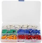 200Pcs European Car Fuses Torpedo Type Fuse Assorted Kit 5/8/10/16/25AMP